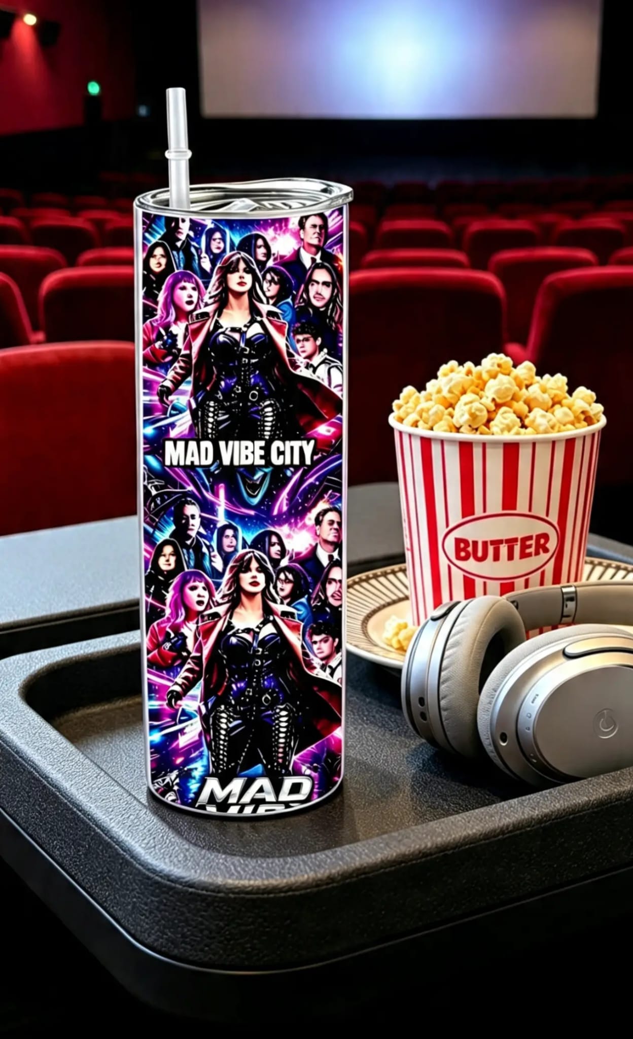 Mad Vibe City Drink Tumbler Can 650ml