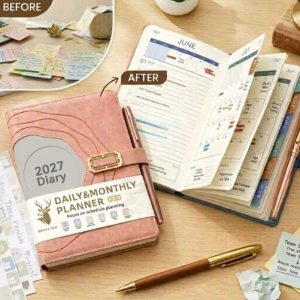 PINK ACADEMIC & BUSINESS DIARY CUM PLANNER